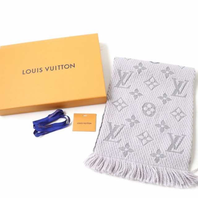 極美品☆正規品 LOUIS VUITTON ルイヴィトン M742742 エシャルプ ロゴ ...