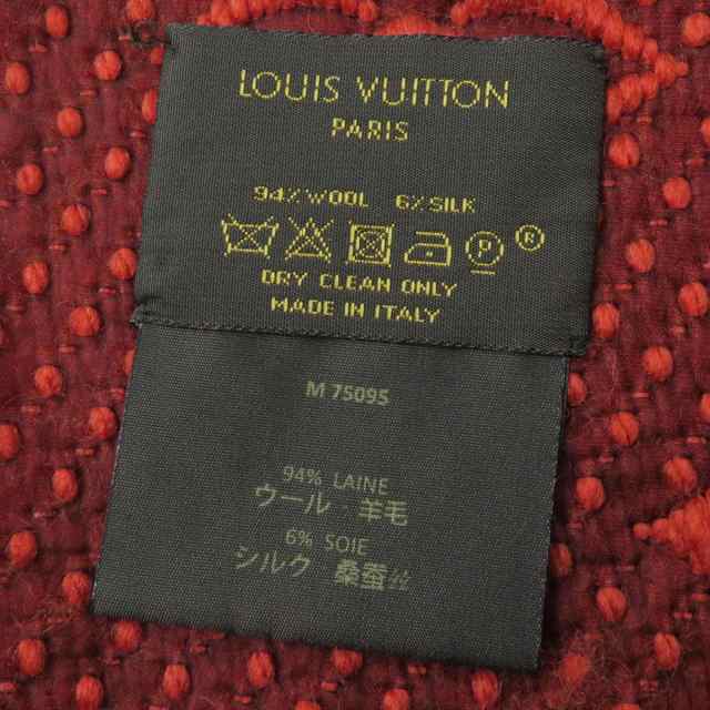 美品☆LOUIS VUITTON ルイヴィトン M75095 エシャルプ ロゴマニア モノグラム シルク混 ニットマフラー レディース オレンジ 伊製  箱付きの通販はau PAY マーケット - 衣類＆ブランドリサイクルGREEN | au PAY マーケット－通販サイト