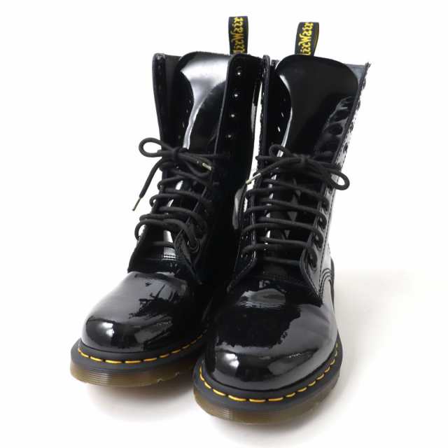 美品☆Dr.Martens ドクターマーチン 1490 10ホール サイドZIP レース