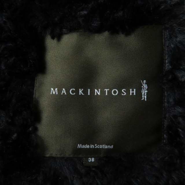 美品☆正規品 MACKINTOSH マッキントッシュ グランジ ロゴボタン