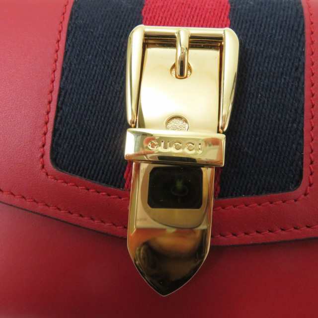 未使用品☆GUCCI グッチ 476084 シルヴィ コンチネンタル レザー