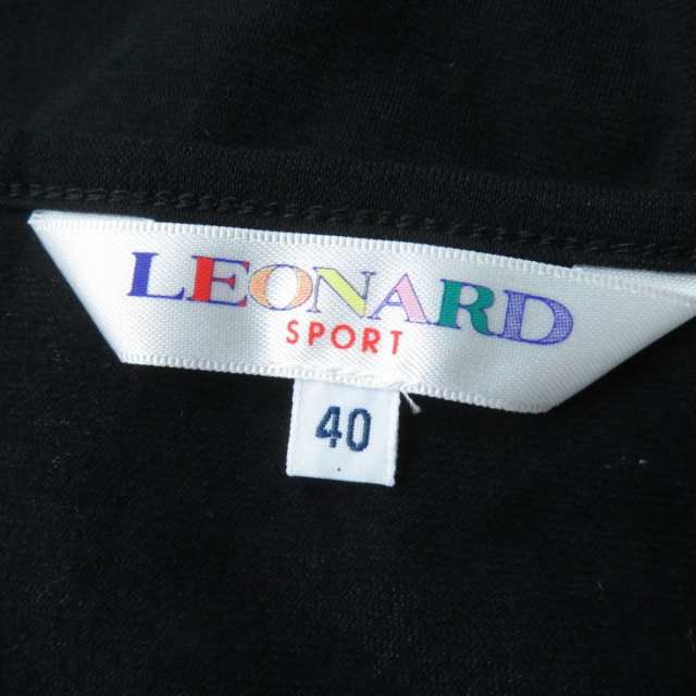 極美品☆正規品 LEONARD SPORT レオナール スポーツ 花柄デザイン 半袖 ...