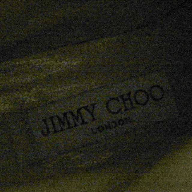 極美品☆JIMMY CHOO ジミーチュウ グリッター ベルトデザイン ロゴ