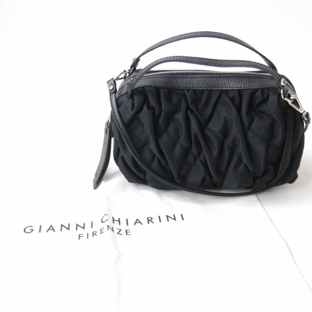 美品 GIANNI CHIARINI ショルダー ハンドバッグ 2way-