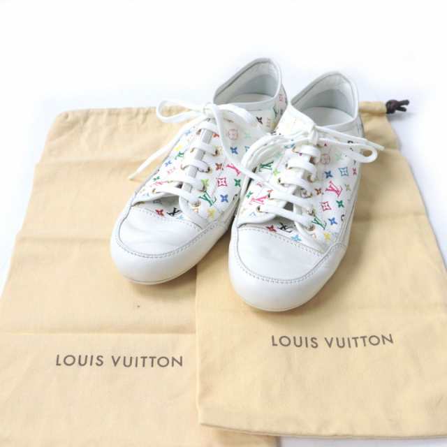 美品☆LOUIS VUITTON ルイヴィトン モノグラム マルチカラー レース ...