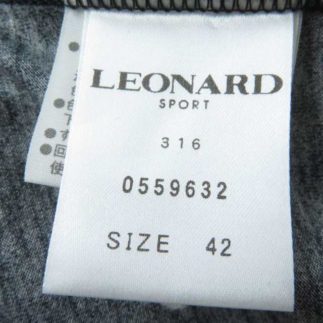 極美品☆正規品 LEONARD SPORT レオナール スポーツ 0559632 花柄 ...