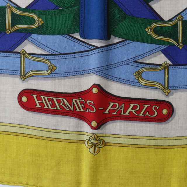 未使用品☆HERMES エルメス 21SS カレ140 カレジェアン CAVAL CADOUR カヴアルカドゥール カシミヤ×シルク 大判ショール  マルチ 仏製 箱の通販はau PAY マーケット - 衣類＆ブランドリサイクルGREEN | au PAY マーケット－通販サイト