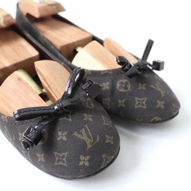 良品☆LOUIS VUITTON ルイヴィトン LVロゴ・リボン付き モノグラム ...