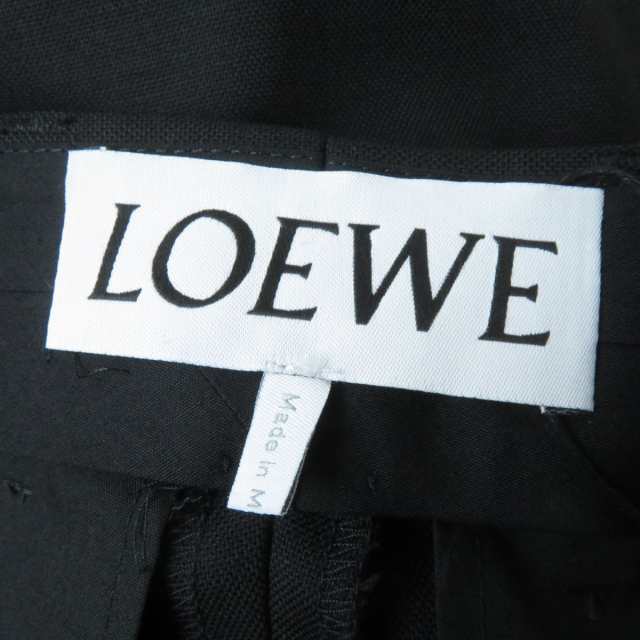 未使用品☆正規品 LOEWE ロエベ Q825331X06 ワイドパンツ/ウールパンツ/ボトムス ブラック 黒 36 レディース タグ付きの通販はau  PAY マーケット - 衣類＆ブランドリサイクルGREEN | au PAY マーケット－通販サイト