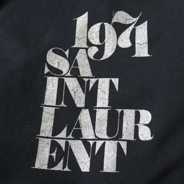 良品◎正規品 仏製 2018年 SAINT LAURENT サンローラン 529598 ユニ