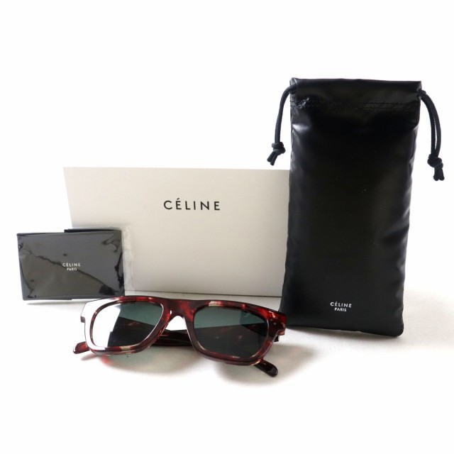 レッド素材セリーヌ(CELINE) サングラス CL40009I - www.randa.lt