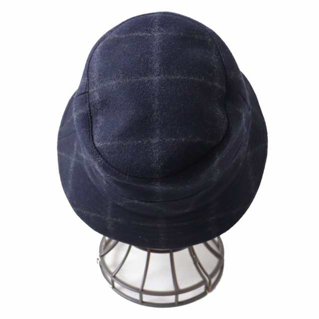 HERMES エルメス　H刺繍　帽子　バケットハット　フランス製　美品付属品