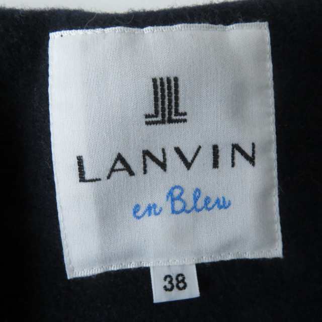 極美◎正規品 毛皮 LANVIN en Bleu ランバン オンブルー 3696102