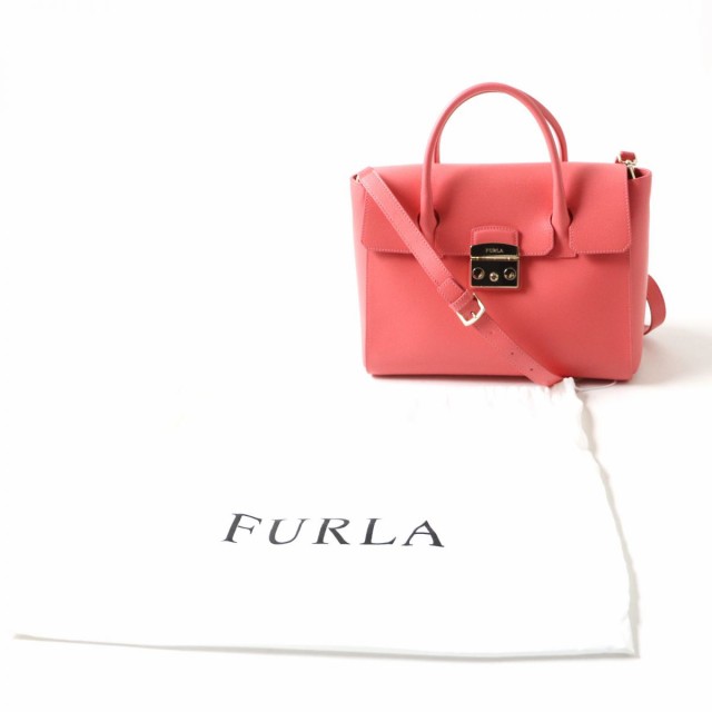 極美品◎イタリア製 FURLA フルラ メトロポリス レディース 2WAY ...