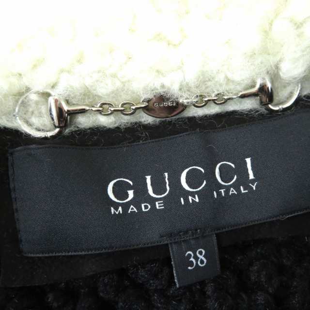 美品◎イタリア製 GUCCI グッチ 355981 レディース ショート丈 ダブル