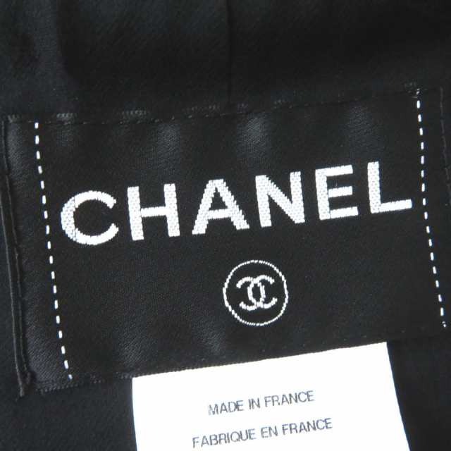 美品◎仏製 CHANEL シャネル P42610 レディース ココマークボタン付き