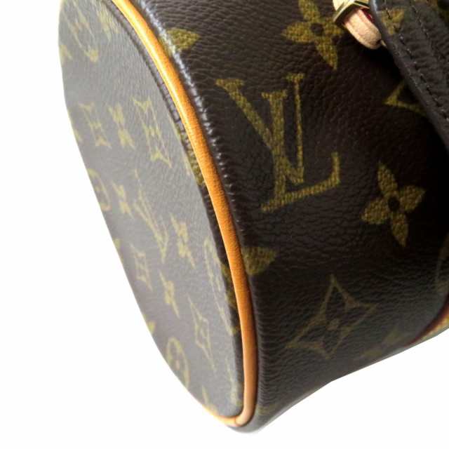 極美品◎フランス製 LOUIS VUITTON ルイヴィトン M40266 パピヨン26 ハンドバッグ コムデギャルソン コラボ チャーム付き モノグラム 箱付