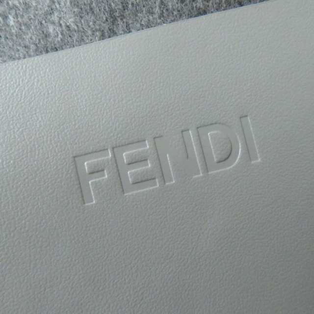 Mimiアパレル極美品 FENDI フェンディ ニット 切り替え レザー ジャケット コート