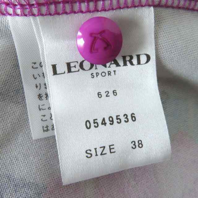 極美品◎日本製 LEONARD SPORT レオナール スポーツ 0549536