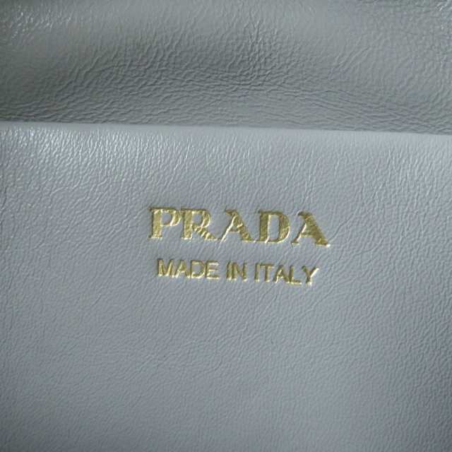 未使用◎PRADA プラダ 1BH192 シアリング シープスキン 2WAY