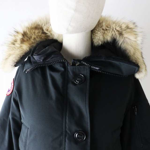 良品◎正規品 CANADA GOOSE カナダグース 7967JL LABRADOR BOMBER ラブラドール ボンバー ファー・フード付き  ダウンジャケット 黒 S｜au PAY マーケット