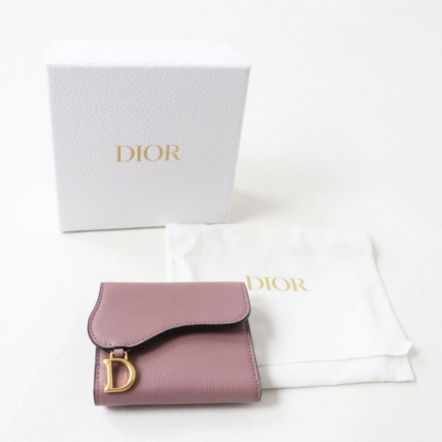 新品未使用 Dior クリスチャンディオール 三つ折り財布
