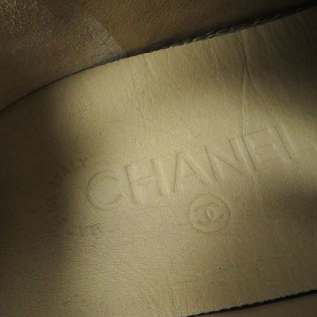 未使用◎イタリア製 CHANEL シャネル G34578 レディース ココマーク コルクプリント キャンバス ローカット スニーカー 黒 36  箱・保管袋｜au PAY マーケット