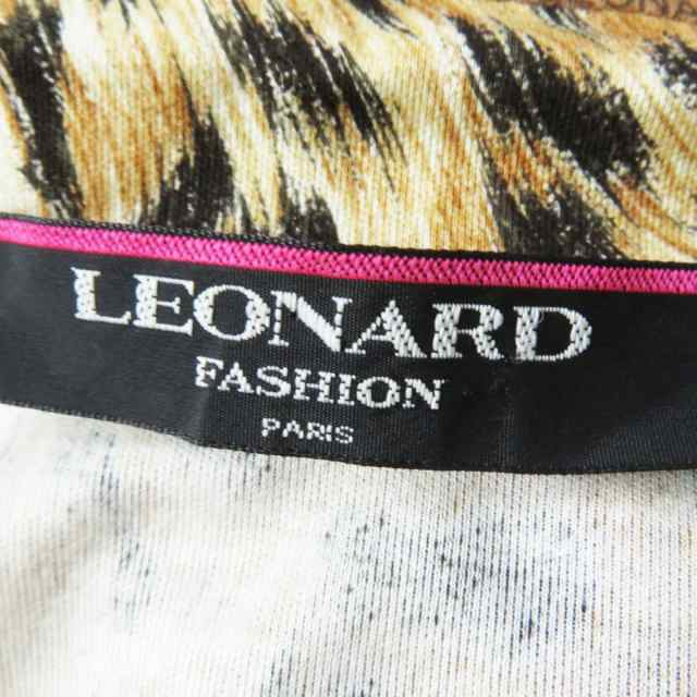 極美品◎正規品 日本製 LEONARD FASHION レオナール ファッション