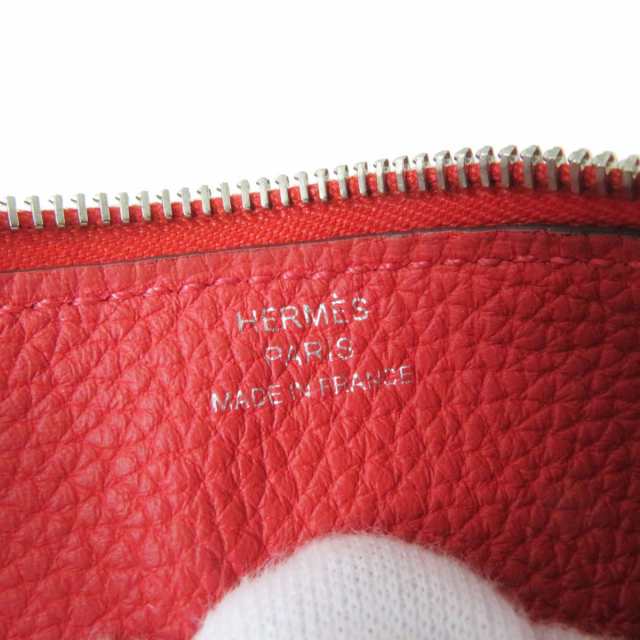 美品◎フランス製 HERMES エルメス ドゴン GM ロングウォレット／長財布 小銭入れ付 トゴ ルージュピヴォワンヌ レッド □R刻印  レディーの通販はau PAY マーケット - 衣類＆ブランドリサイクルGREEN | au PAY マーケット－通販サイト