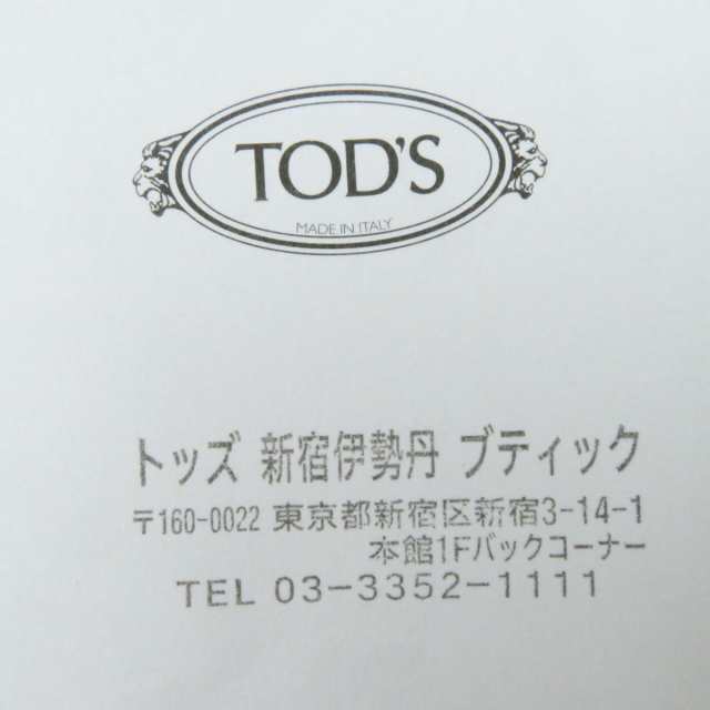 美品◎正規品 イタリア製 TOD'S トッズ JOY ジョイ レディース オール