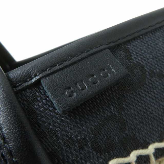 未使用◎スペイン製 GUCCI グッチ 466902 レディース GGキャンバス