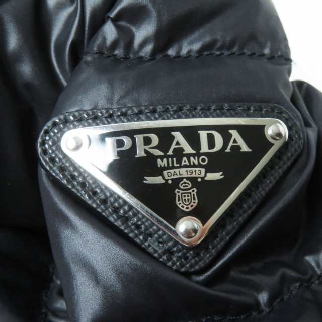 極美品◎正規品 21年 PRADA プラダ レディース トライアングルロゴ ...