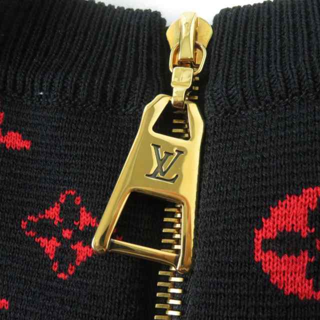 極美品◎正規品 イタリア製 LOUIS VUITTON ルイヴィトン 20AW スリーブレス ミニドレスインモノグラム ウールニット ワンピース  黒×赤 XSの通販はau PAY マーケット - 衣類＆ブランドリサイクルGREEN | au PAY マーケット－通販サイト