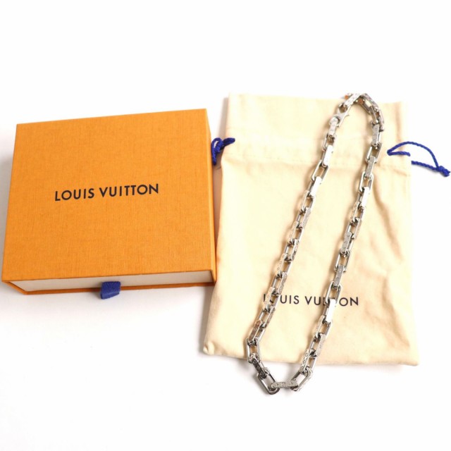 大量入荷 美品 LOUIS VUITTON ルイヴィトン M64196 コリエ チェーン