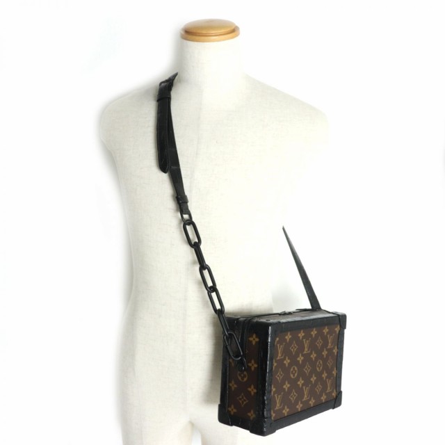 未使用品▼LOUIS VUITTON ルイヴィトン N98255 ソフトトランク モノグラム クロコダイル エキゾチックレザー ショルダーバッグ 仏製  袋付｜au PAY マーケット