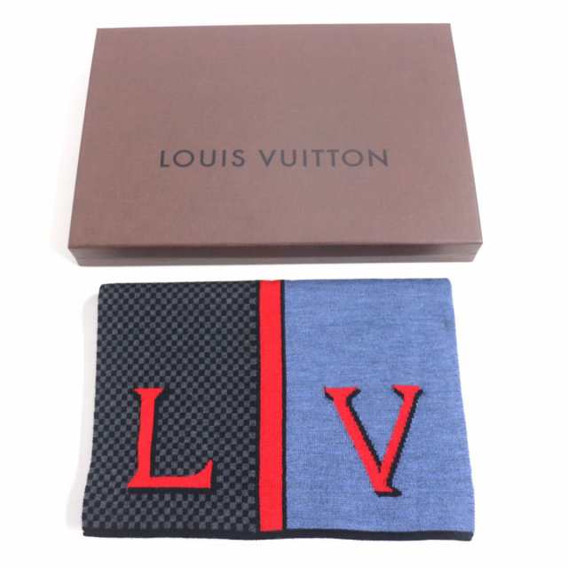 美品▽LOUIS VUITTON ルイヴィトン M70249 エシャルプLVダミエ