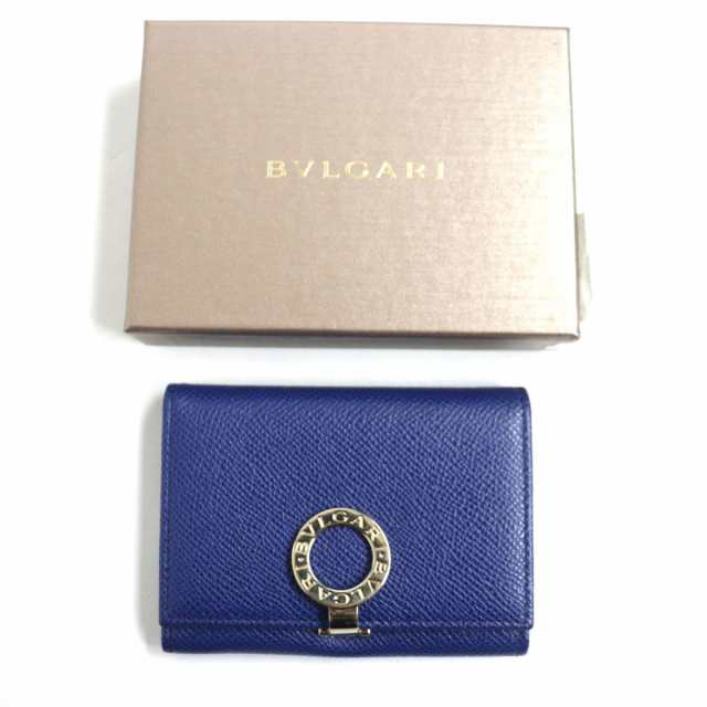 極美品▽BVLGARI ブルガリ 36322 ブルガリブルガリ ロゴ入りゴールド