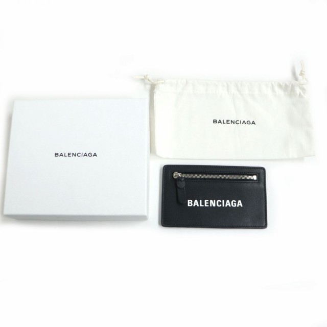 極美品 BALENCIAGA バレンシアガ カードケース レザー・ブラック | www