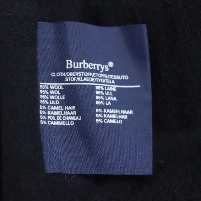 美品▽Burberrys バーバリー ヴィンテージ ライナー付き 裏地チェック