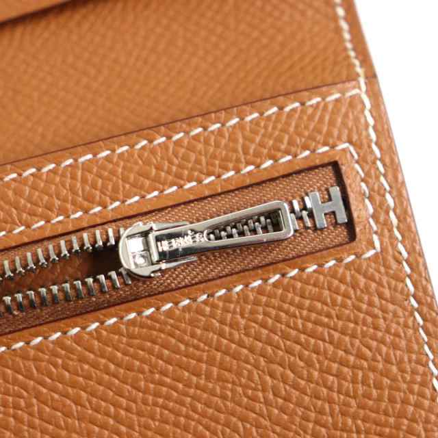 極美品▽HERMES エルメス ベアンスフレ ヴォーエプソン シルバー金具