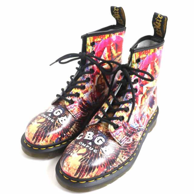 ロシアの行動 未使用品▽Dr.Martens ドクターマーチン CBGB X OMFUG