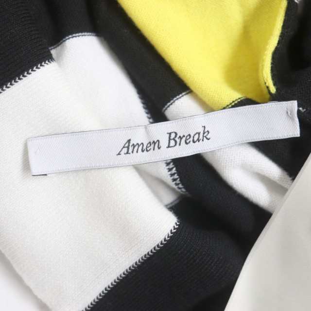 極美▼2022年製 LOUIS VUITTON ルイヴィトン Amen Break ダミエ ビッグLVロゴ ニットセーター/プルオーバー マルチ XL  メンズ 伊製 正規｜au PAY マーケット