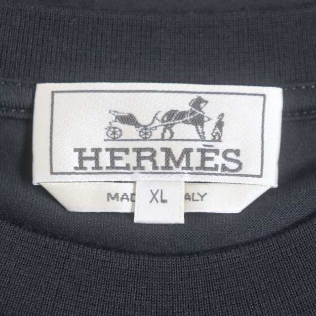 未使用品▽23SS 定価135300円 HERMES エルメス プリントストライプ ...