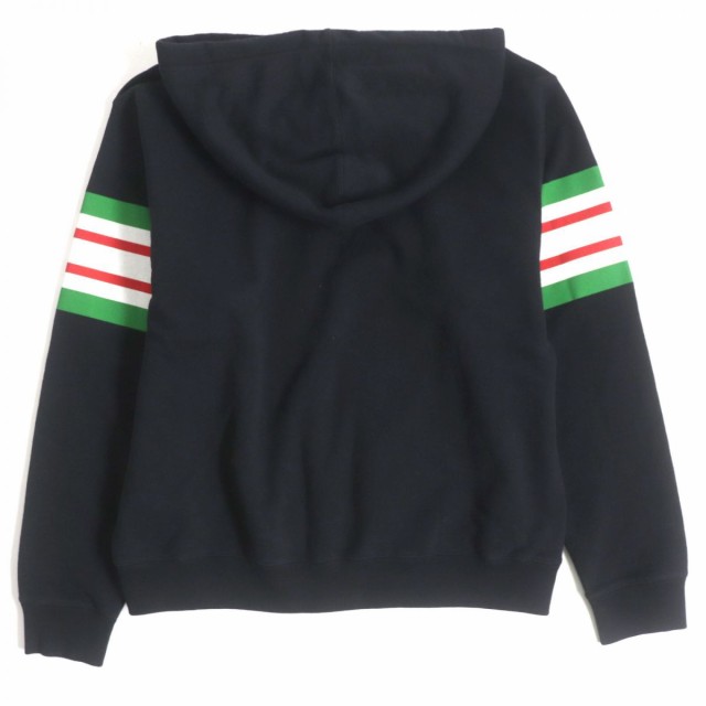 美品▼GUCCI グッチ 646953 インターロッキングG プリント スウェットパーカー/フーディ ブラック S メンズ イタリア製 正規品｜au  PAY マーケット