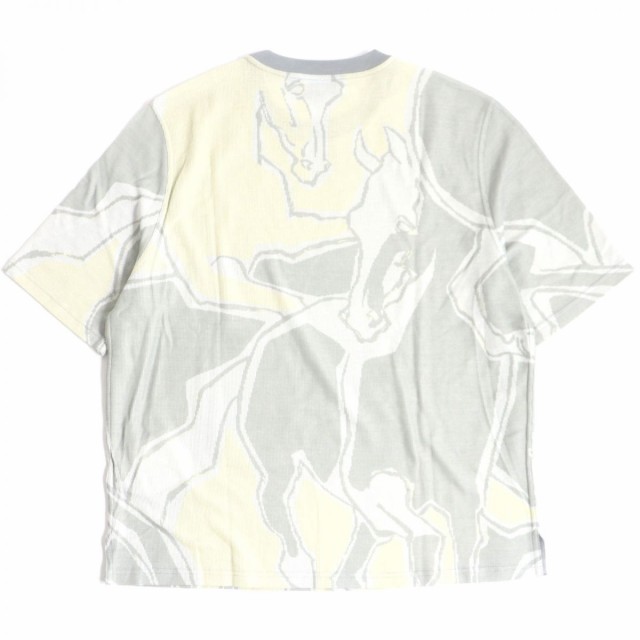 未使用品▽21SS HERMES エルメス DANSE DES CHEVAUX 馬柄 クルーネック