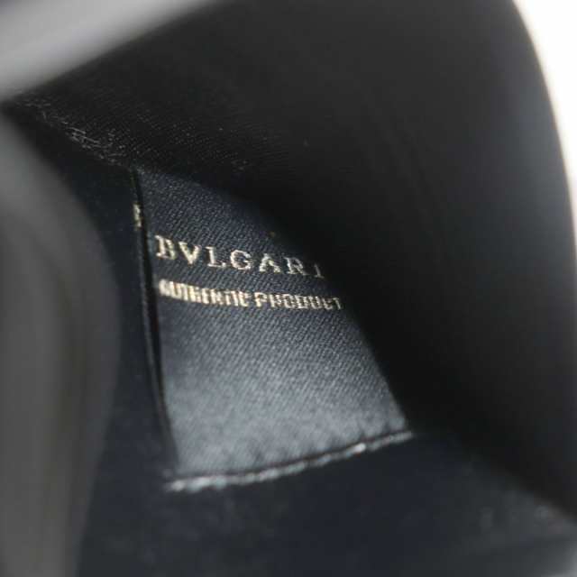 未使用品▽BVLGARI ブルガリ 36969 オクト スリム ロゴ刻印入り レザー