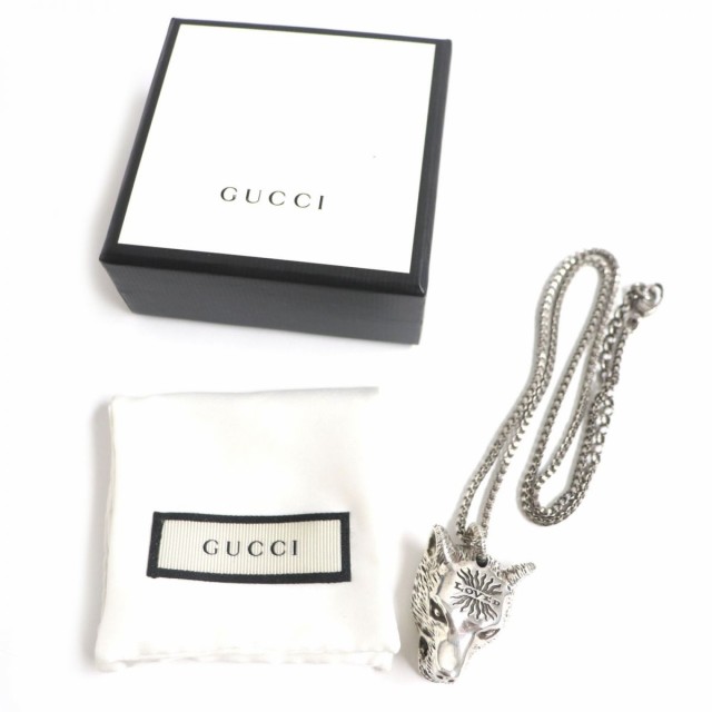 美品】GUCCI グッチ ラージチェーンネックレス シルバー925 | marsori.com