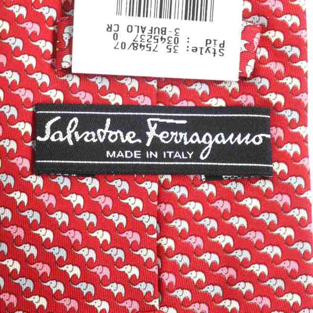 未使用品▽Salvatore Ferragamo サルヴァトーレフェラガモ 象