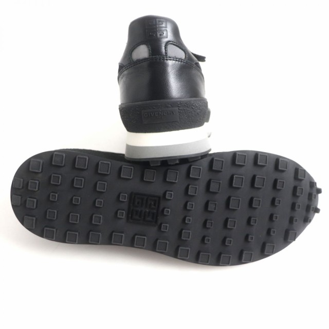 美品▽21SS GIVENCHY ジバンシィ FR0128 TR3 RUNNER SNEAKERS レザー