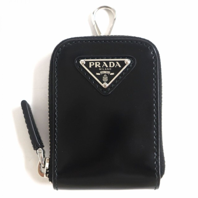 極美品▽定価374000円 PRADA プラダ 2VH069 ブリック ポーチ付き